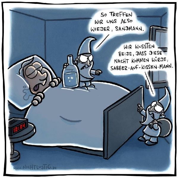 NICHTLUSTIG Cartoons 2007-2008