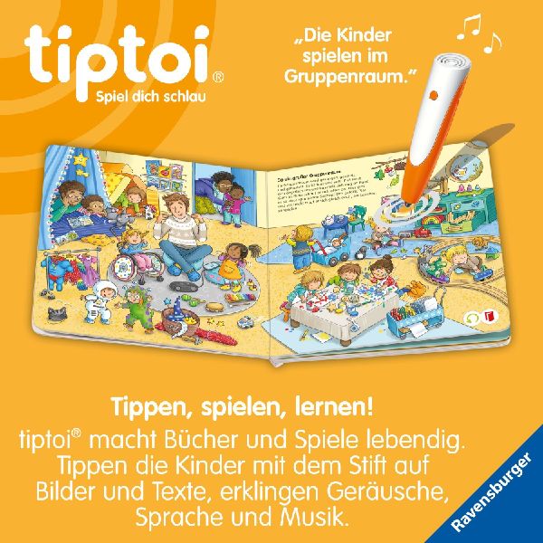tiptoi® Abenteuer Großwerden - Piet kommt in den Kindergarten