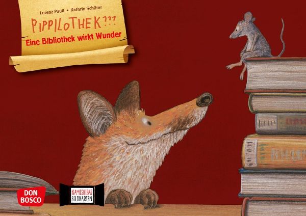 Pippilothek??? Eine Bibliothek wirkt Wunder. Kamishibai Bildka...
