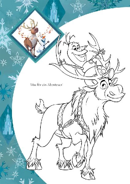 Disney Die Eiskönigin: Zauberhafter Ausmalspaß