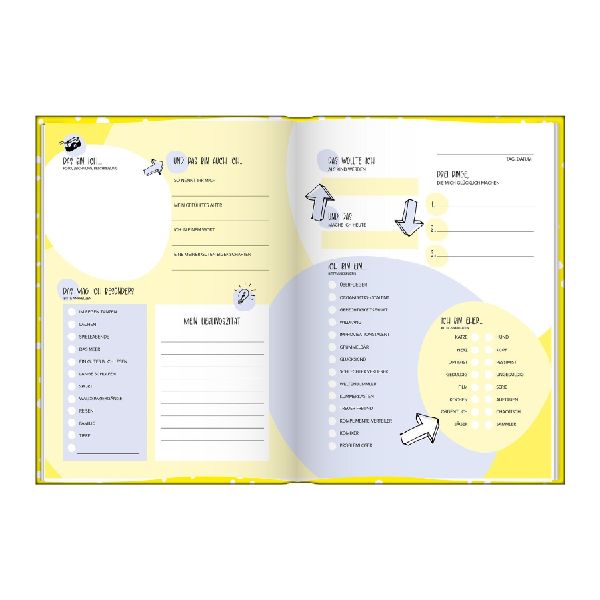 Freundebuch für Erwachsene | Erinnerungsalbum zum Ausfüllen für Freunde und Kollegen | Freundschaftsbuch, Poesiealbum als Geschenkidee