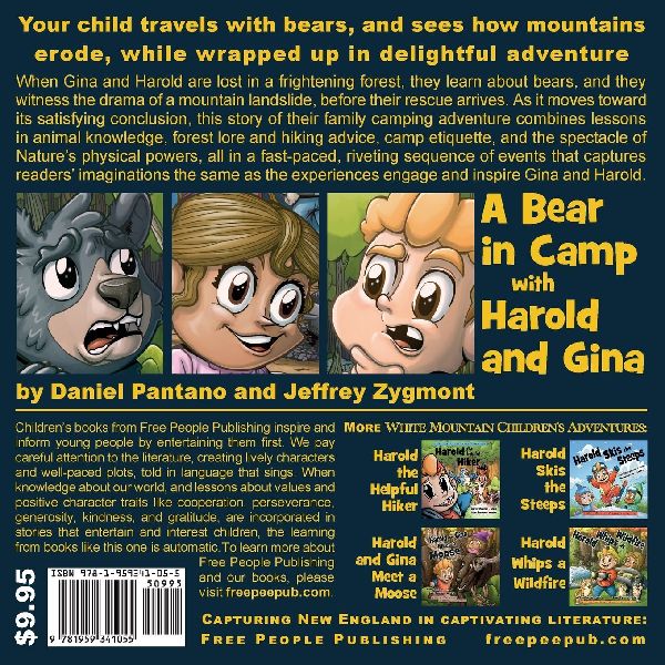 A Bear in Camp with Harold and Gina