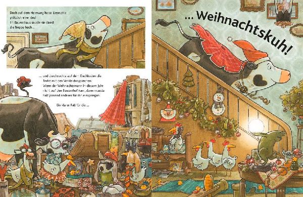 Lieselotte Weihnachtskuh