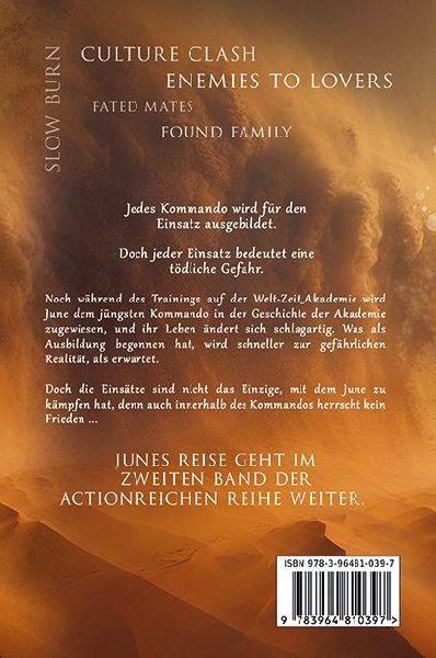 June und die Reise zum Wüstensand (Band 2 der Romantasy-Reihe)