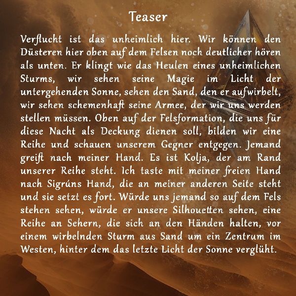 June und die Reise zum Wüstensand (Band 2 der Romantasy-Reihe)