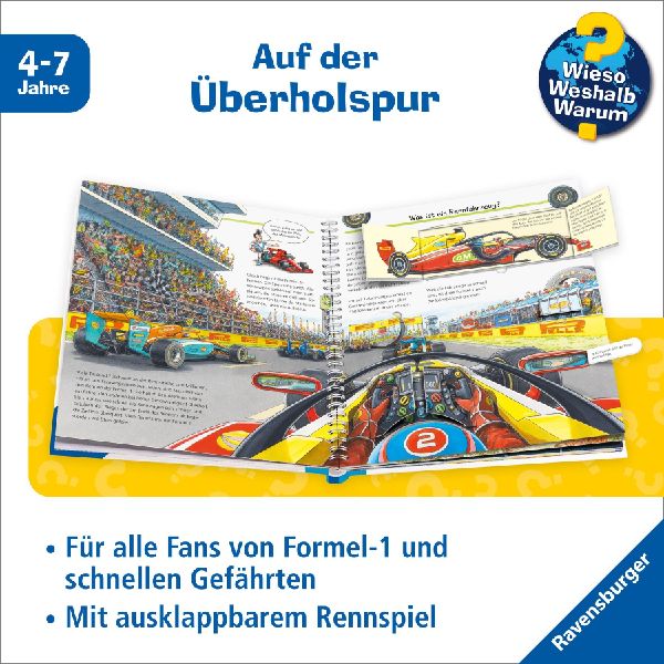 Wieso? Weshalb? Warum?, Band 69: Alles über Rennfahrzeuge