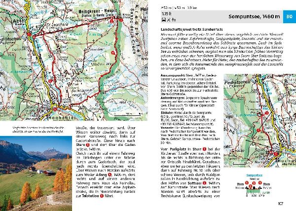 ROTHER Wanderführer Dolomiten - Gadertal: 55 Touren im Val Badia und in den Naturparks Puez-Geisler und Fanes-Sennes-Prags.