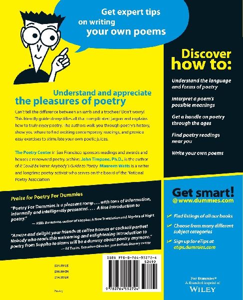 Poetry for Dummies