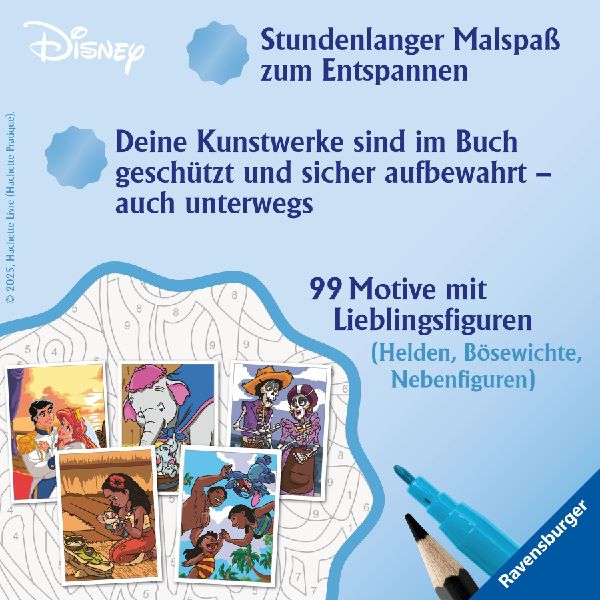 Disney - Malen nach Zahlen: Love Stories