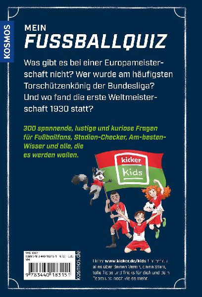 kicker Kids Fußball Quiz