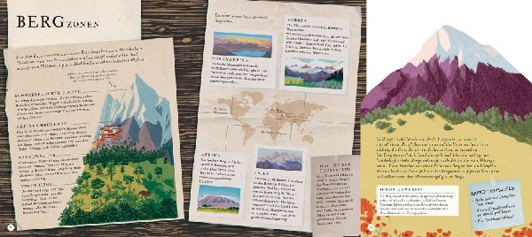 Besteige den Berg in diesem Buch