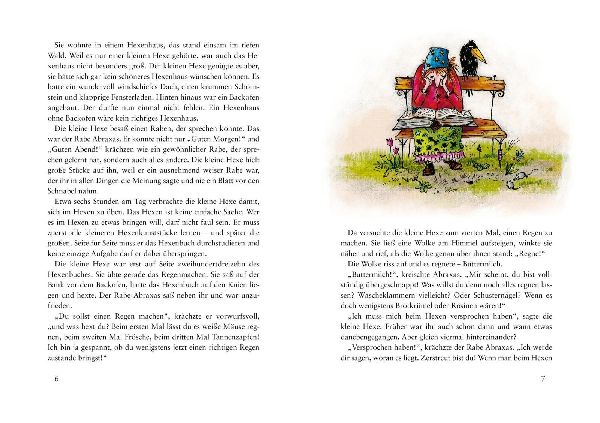 Die kleine Hexe, kolorierte Ausgabe