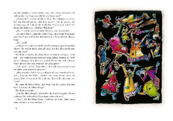 Die kleine Hexe, kolorierte Ausgabe