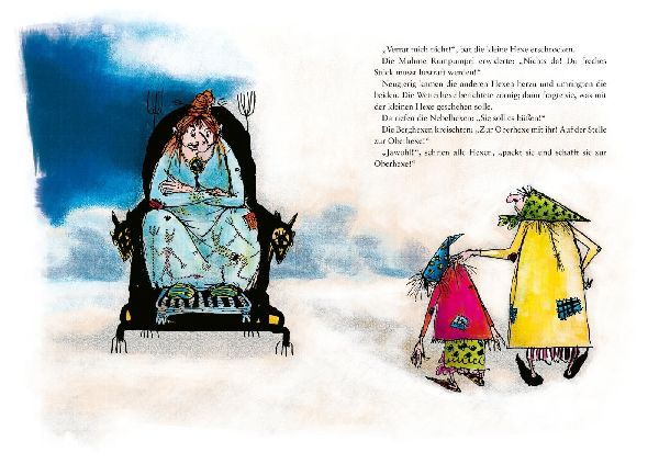 Die kleine Hexe, kolorierte Ausgabe