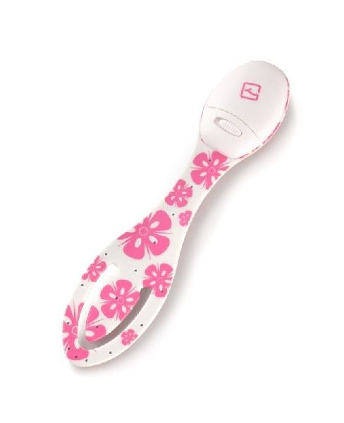 Flexilight Pink Flowers | 2 in 1 Leselampe & Lesezeichen | LED Leselicht | Geschenk für Leser, Buchliebhaber | Deutsche Ausgabe