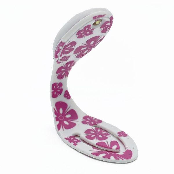 Flexilight Pink Flowers | 2 in 1 Leselampe & Lesezeichen | LED Leselicht | Geschenk für Leser, Buchliebhaber | Deutsche Ausgabe