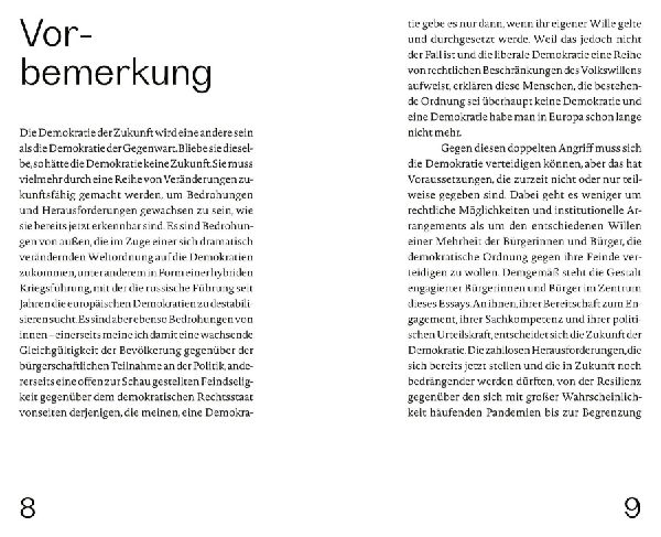 Die Zukunft der Demokratie
