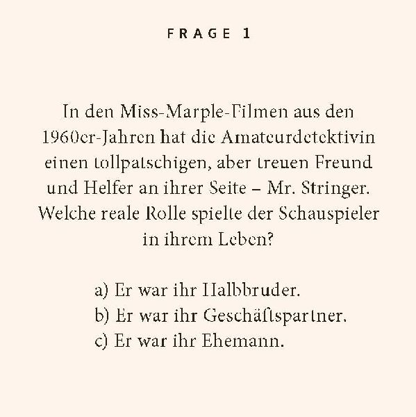 Berühmte Detektive-Quiz