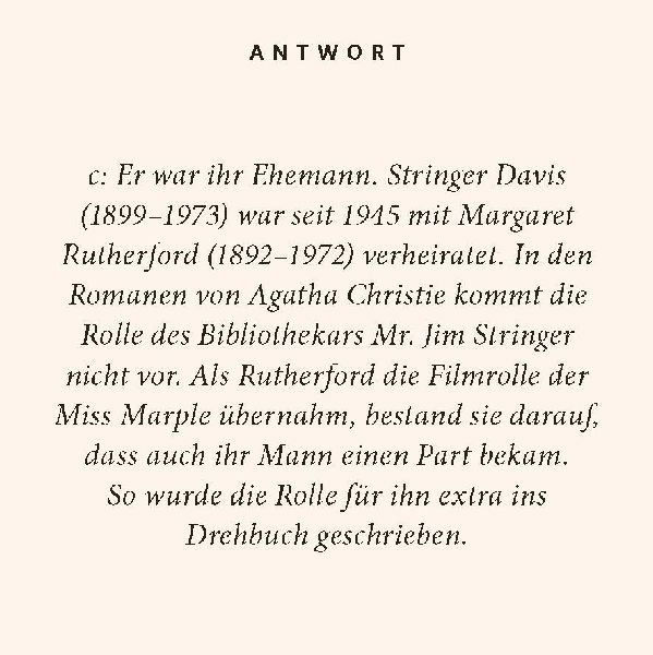 Berühmte Detektive-Quiz