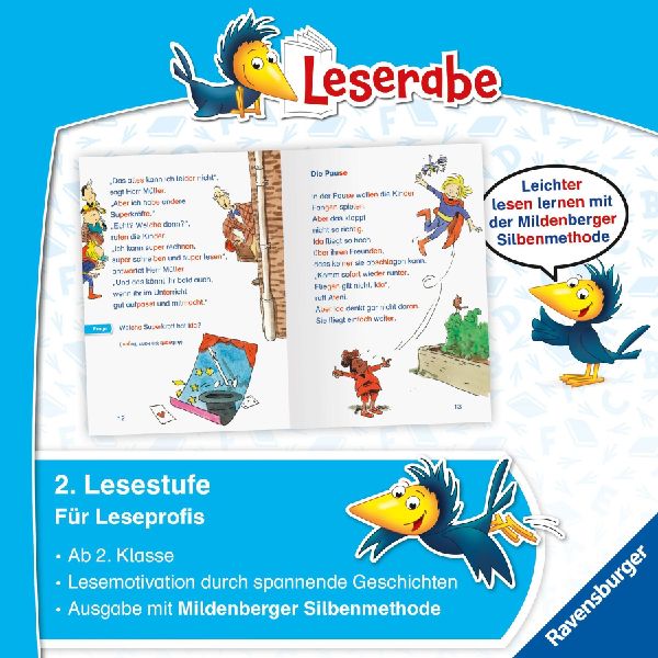 Leserabe mit Mildenberger Silbenmethode - Die Superhelden-Schule