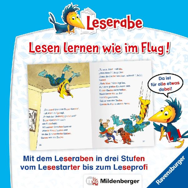 Leserabe mit Mildenberger Silbenmethode - Die Superhelden-Schule
