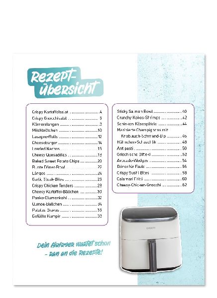 Rezepte für den AIRFRYER
