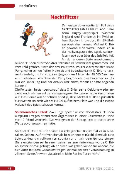 Unnützes Wissen über Sport