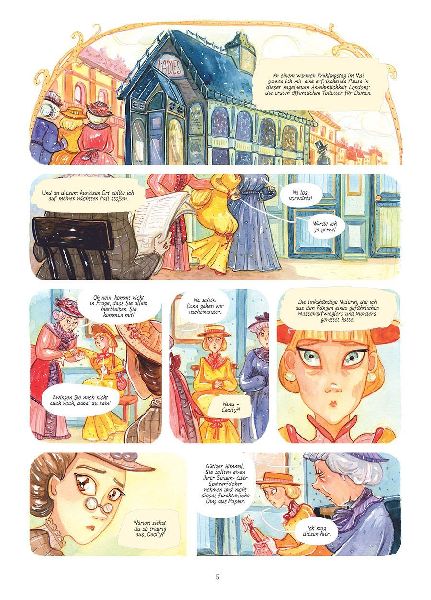 Enola Holmes (Comic). Band 4