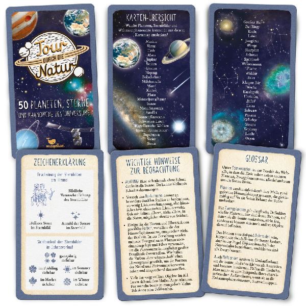 Tour durch die Natur - 50 Planeten, Sterne und Phänomene des Universums