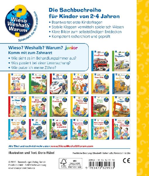 Wieso? Weshalb? Warum? junior, Band 64: Komm mit zum Zahnarzt