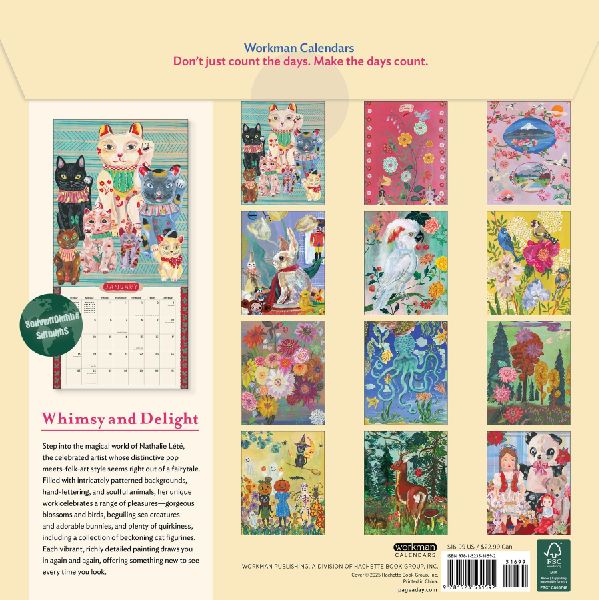 World of Nathalie Lété Wall Calendar 2026