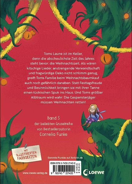 Gespensterjäger und der Weihnachtsspuk (Band 5) - Mit 8 illustrierten Farbseiten