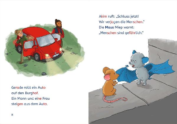 Leselöwen 1. Klasse - Fledermaus im Anflug