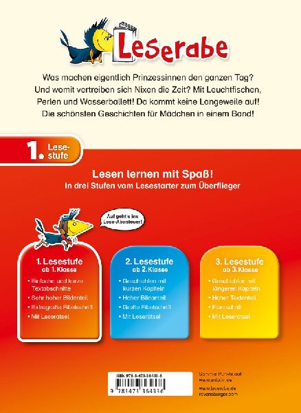 Erstlesegeschichten für Mädchen in der 1. Klasse - Leserabe 1. Klasse - Erstlesebuch für Kinder ab 6 Jahren