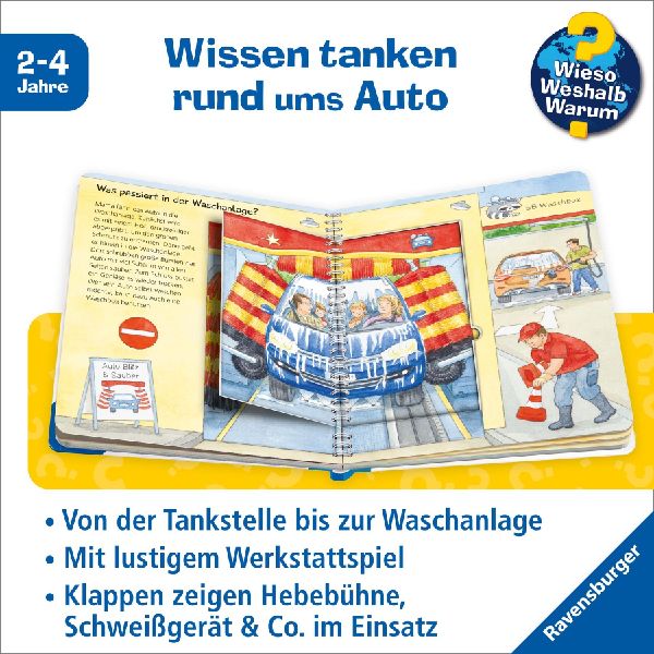 Wieso? Weshalb? Warum? junior, Band 69: Tanken, waschen, reparieren