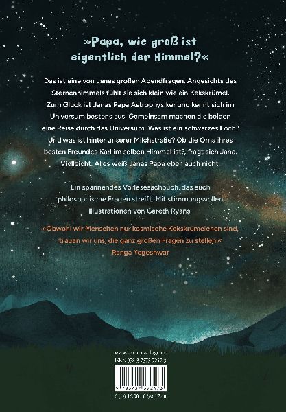 Kekskrümel im All. Wie groß ist die Unendlichkeit?