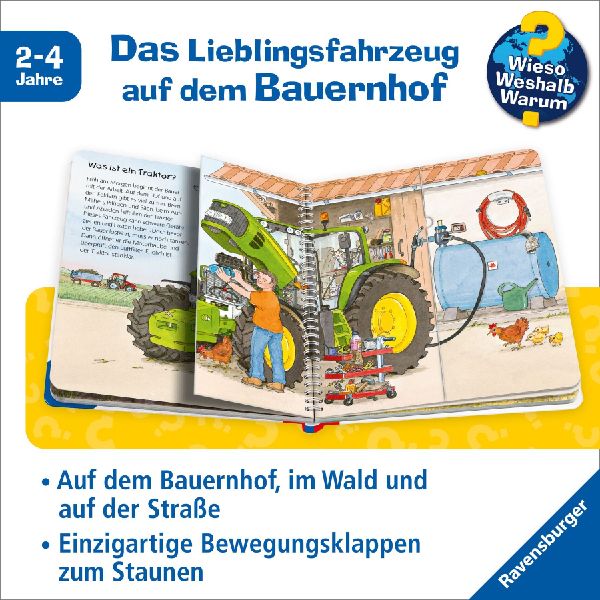 Wieso? Weshalb? Warum? junior, Band 34: Der Traktor