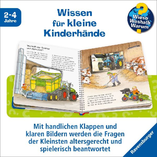 Wieso? Weshalb? Warum? junior, Band 34: Der Traktor