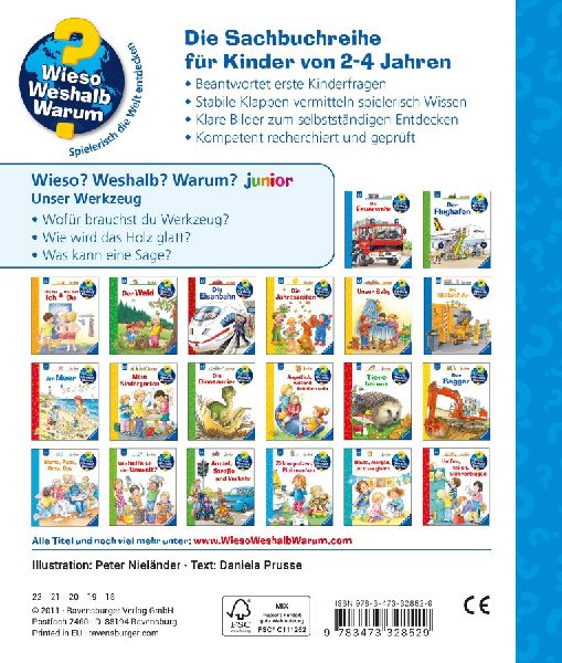 Wieso? Weshalb? Warum? junior, Band 40: Unser Werkzeug