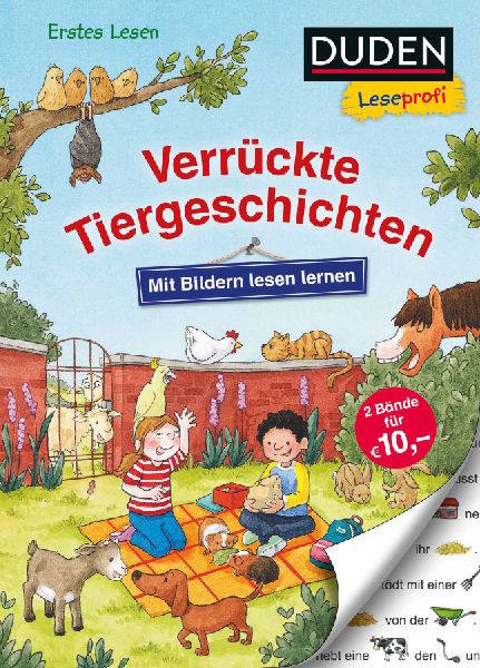 Duden Leseprofi - Mit Bildern lesen lernen: Verrückte Tierges...