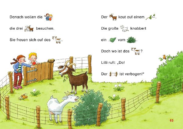 Duden Leseprofi - Mit Bildern lesen lernen: Verrückte Tiergeschichten