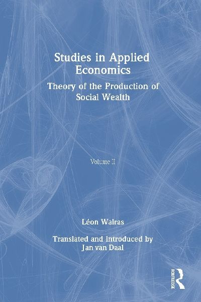 Studies in Applied Economics, Volume II