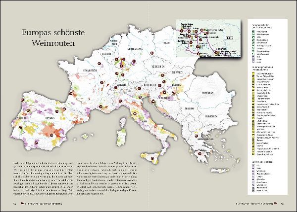 KUNTH Europas schönste Weinrouten