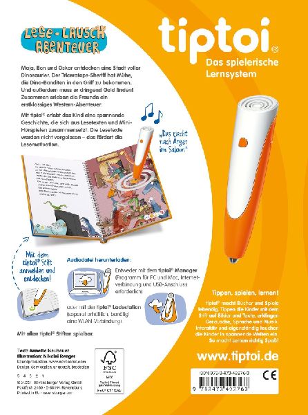 tiptoi® Lese-Lausch-Abenteuer - Dino-Stadt