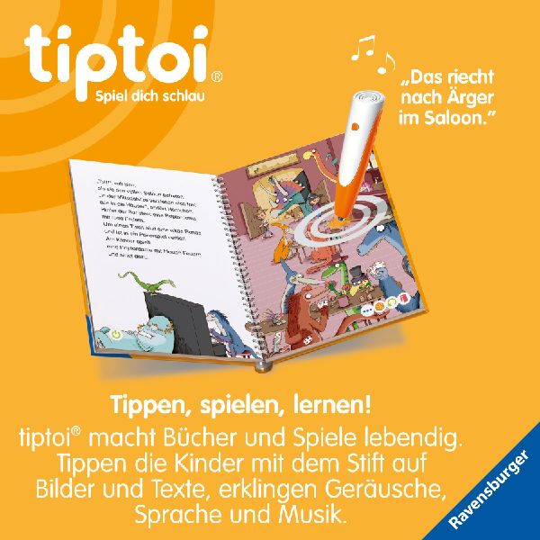 tiptoi® Lese-Lausch-Abenteuer - Dino-Stadt