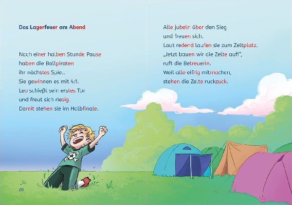 Leselöwen 2. Klasse - Abenteuer im Fußballcamp