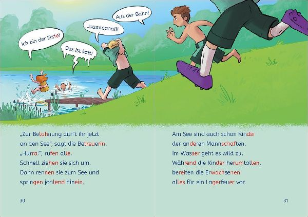 Leselöwen 2. Klasse - Abenteuer im Fußballcamp