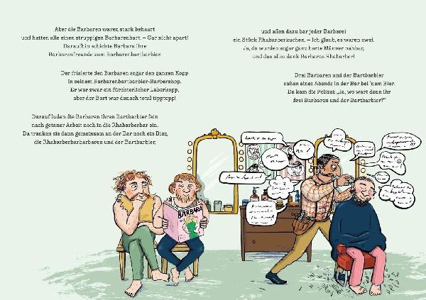 In Barbaras Rhabarberbar wird niemals der Rhabarber rar