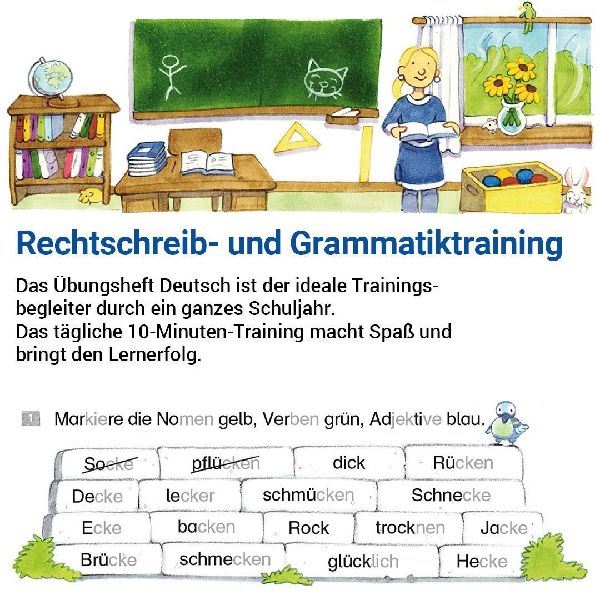 Das Übungsheft Deutsch 2