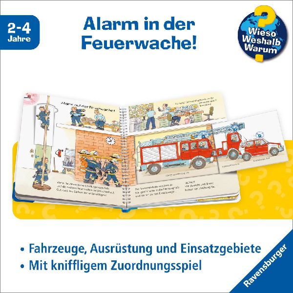 Wieso? Weshalb? Warum? junior, Band 2: Die Feuerwehr